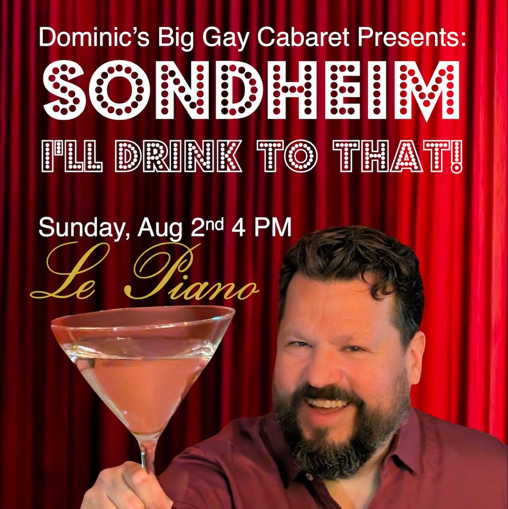 Sondheim: I'll Drink To That!