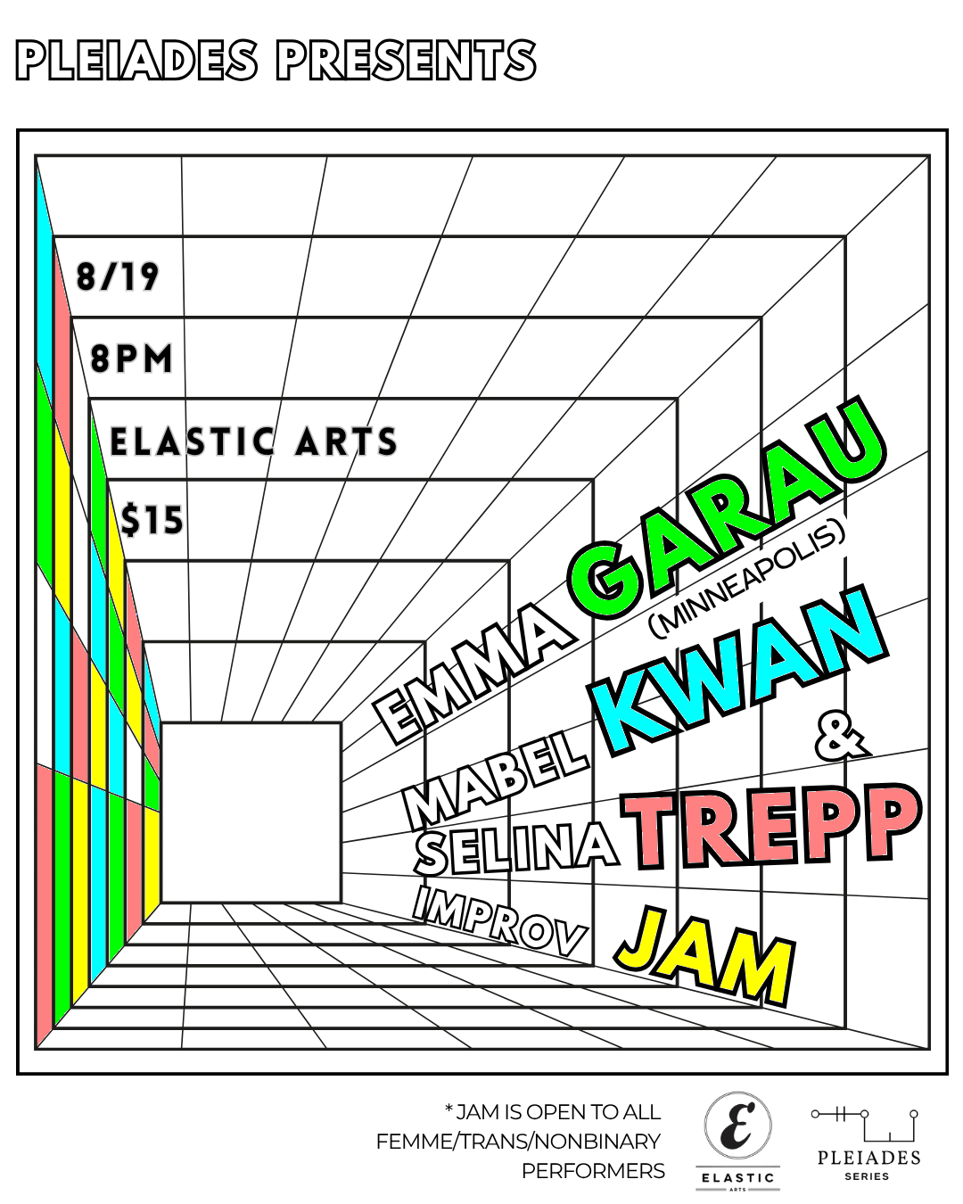 Pleiades Series: Emma Garau (MN), Mabel Kwan / Selina Trepp